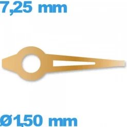 Aiguille Horotec or rose   longueur : 7.25 mm des heures  montre lumineuse