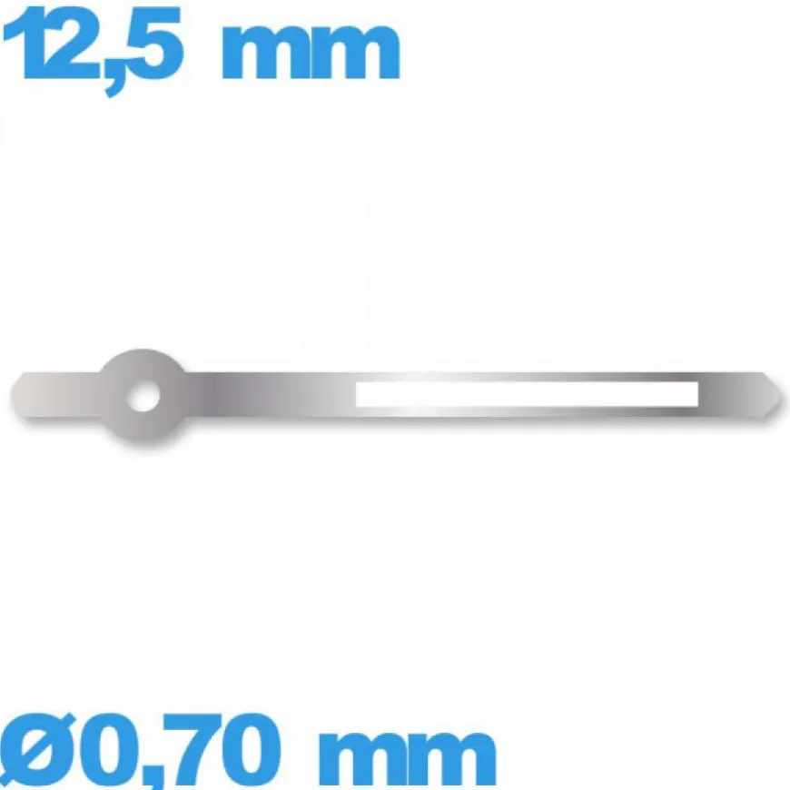 Aiguille lumineuse cadran principal (minute) argenté mouvement à l'unité de marque Horotec