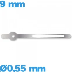 Aiguille Suisse  longueur : 9mm lumineuse nuit cadran principal (minute) argenté de mouvement montre à l'unité marque Horotec