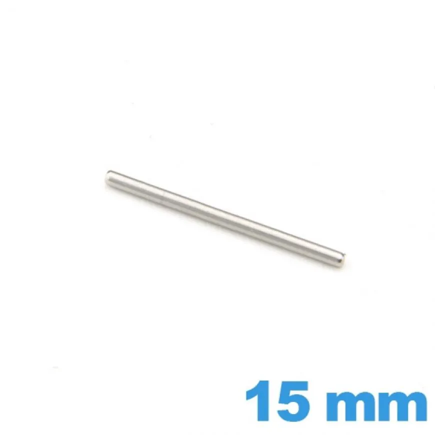 Axe cylindrique 15mm diamètre 1.0 mm pour bracelet pas cher