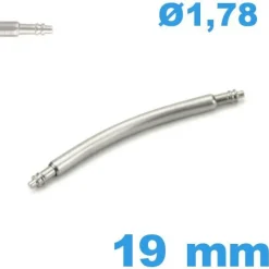 1 Barre diam : 1,78 mm 19mm incurvée