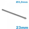 Barre Fendue de Montre 23 mm - Diamètre 0,90 mm