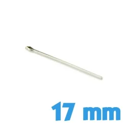 Barre goupille de 17 mm pas chère bracelet métal montre