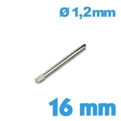 Barre Moletée 16 mm diamètre 1,2 mm
