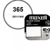 Batterie pour montre 1,55 V 365 oxyde d'argent Maxell