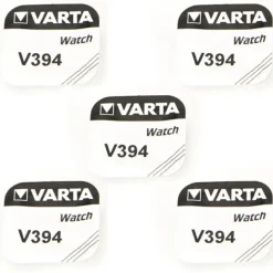 5 Batteries montre Varta 394 1,55 V alcaline