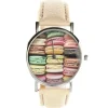 Belle montre femme pas chère gâteaux colorés