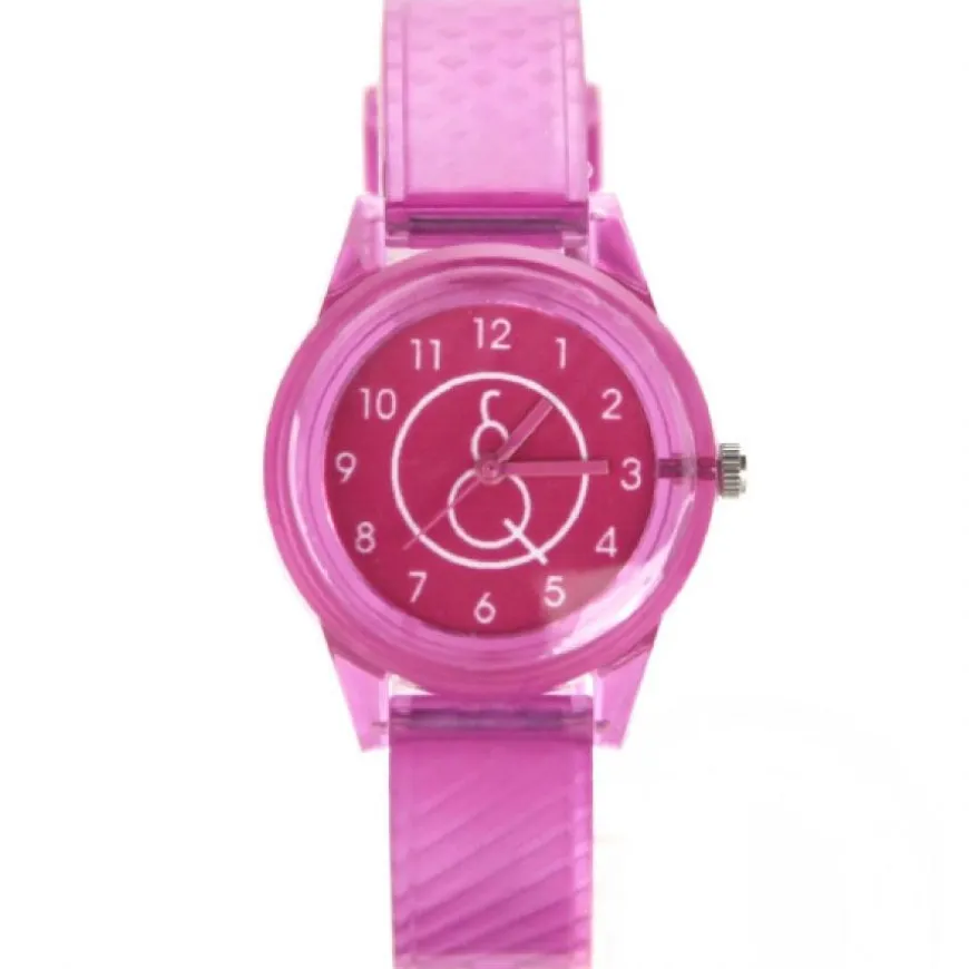 Belle montre fushia rose fille enfant
