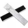boîte argent carton pour une fête d'anniversaire