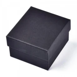 boîte avec petite mousse noir carton pour toutes les occasions