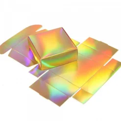 Boîte Cadeau Holographique en Carton à offrir Anniversaire Fête
