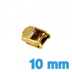 Boucle Montre Doré Coulissante 10 mm - Acier Inoxydable