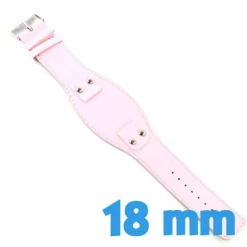 Bracelet ardillon de force rose