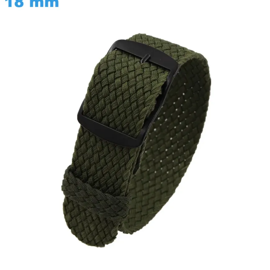 Bracelet Ardillon 18 mm Nylon Vert montre