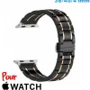 Bracelet Ceramique Noir montre pour Apple Watch 38mm