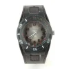 Bracelet de force marque EXCELLANC montre brun style militaire