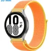 Bracelet de montre 20 mm Nylon Orange