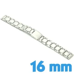 Bracelet en métal pour montre 1.6 cm