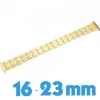 Bracelet Élastique Doré pour Montre 16 - 23 mm
