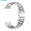 Bracelet 20 mm Acier inoxydable Argenté montre Papillon