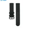 Bracelet 22 mm Nylon Noir montre