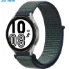 Bracelet 20 mm Nylon Vert de montre