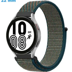Bracelet 22 mm Nylon Vert pour montre