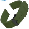 Bracelet 19 mm Silicone Vert montre
