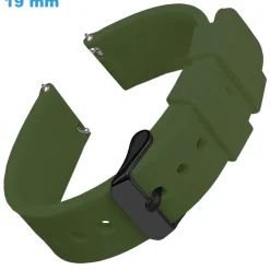 Bracelet 19 mm Silicone Vert montre
