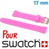 Bracelet Montre Swatch Rose pas cher