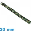 Bracelet Nylon montre 20mm Nato Military
