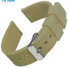 Bracelet pour montre 14 mm Caoutchouc Vert