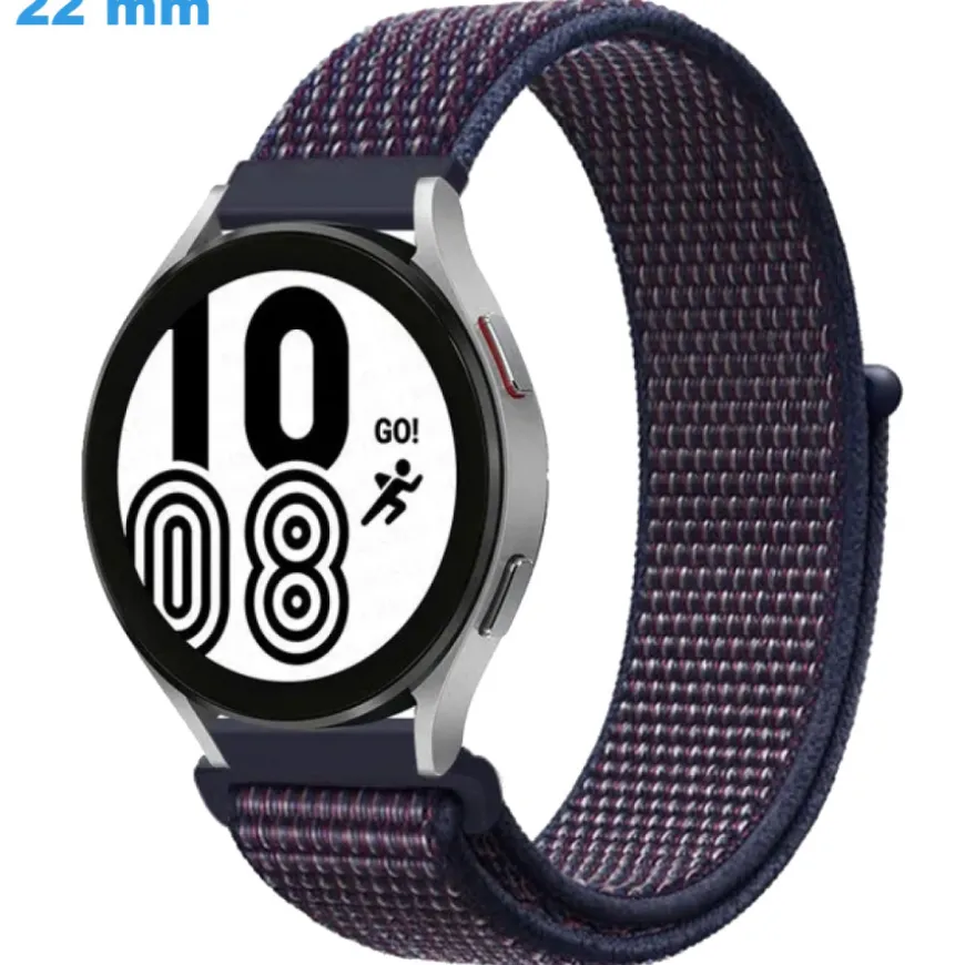 Bracelet pour montre 22 mm Nylon Violet