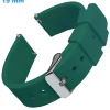 Bracelet pour montre 19 mm Silicone Vert