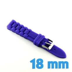 Bracelet silicone violet