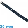 Bracelet Textile de montre 20 mm N.A.T.O