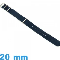 Bracelet Textile de montre 20 mm N.A.T.O