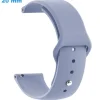Bracelet Violet 20 mm Caoutchouc montre