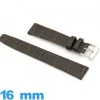 Bracelet Vrai cuir de montre 16mm