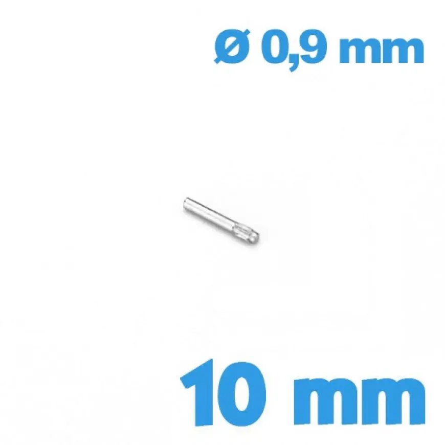 Clavette avec moletage diamètre 0,9 10mm pour bracelet
