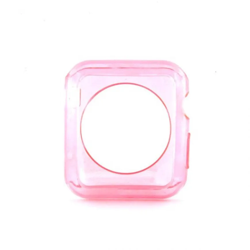 Coque Apple Watch 42 mm Rose - Accessoires
