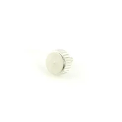 Couronne de montre 6*3*7,1*0,90 en métal argentée