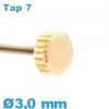 Couronne Montre - Or rose / 3,0mm TAP 7