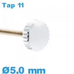 Couronne Montre TAP 11 / 5,0mm - argenté