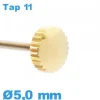 Couronne Remontoir Montre - Doré / 5,0mm TAP 11