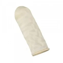 Doigtier Latex de Protection - Couleur Crème - Taille S 19 mm
