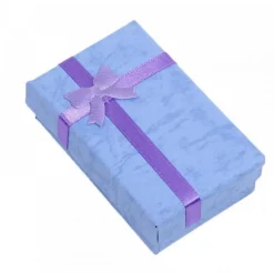 emballage violet avec noeud décoratif carton pour toutes les occasions
