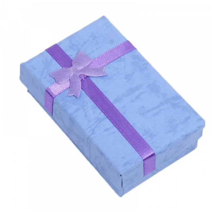 emballage violet avec noeud décoratif carton pour toutes les occasions
