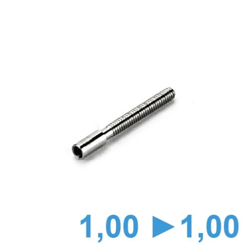 Extension pour tige remontoir 1 mm - Fabriquée en Suisse