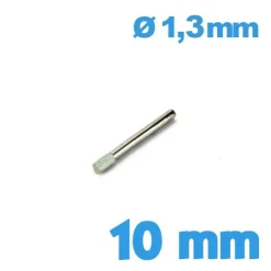 Goupille Moletée 8 mm diamètre 1,30 mm